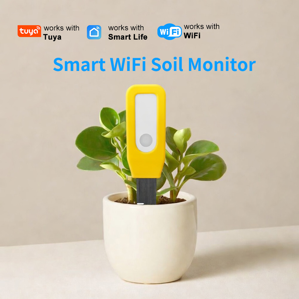 Smart Urban Garden - جهاز مراقبة التربة عبر واي فاي،