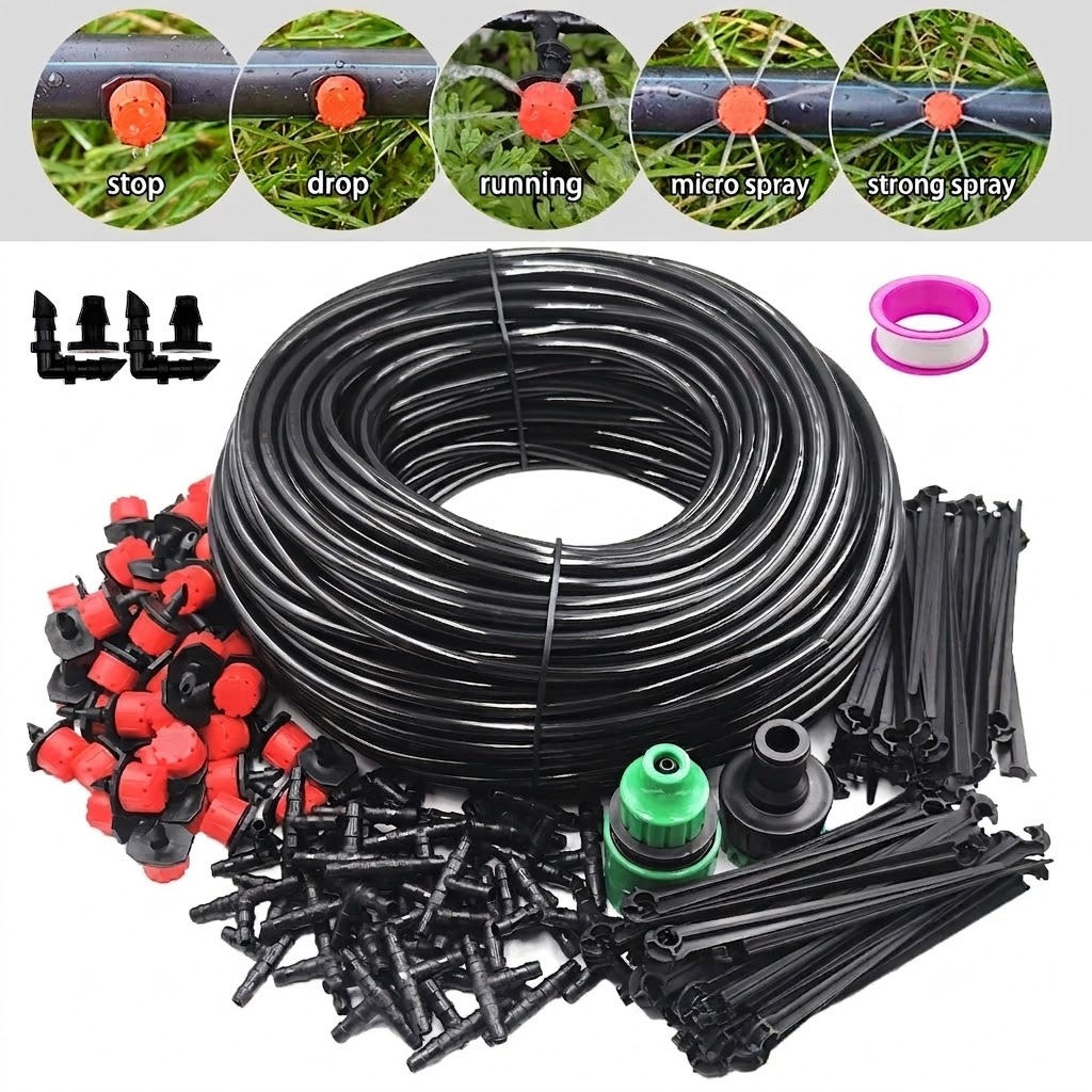 Smart Urban Garden - طقم ري بالتنقيط الأوتوماتيكي 10-30 متر،