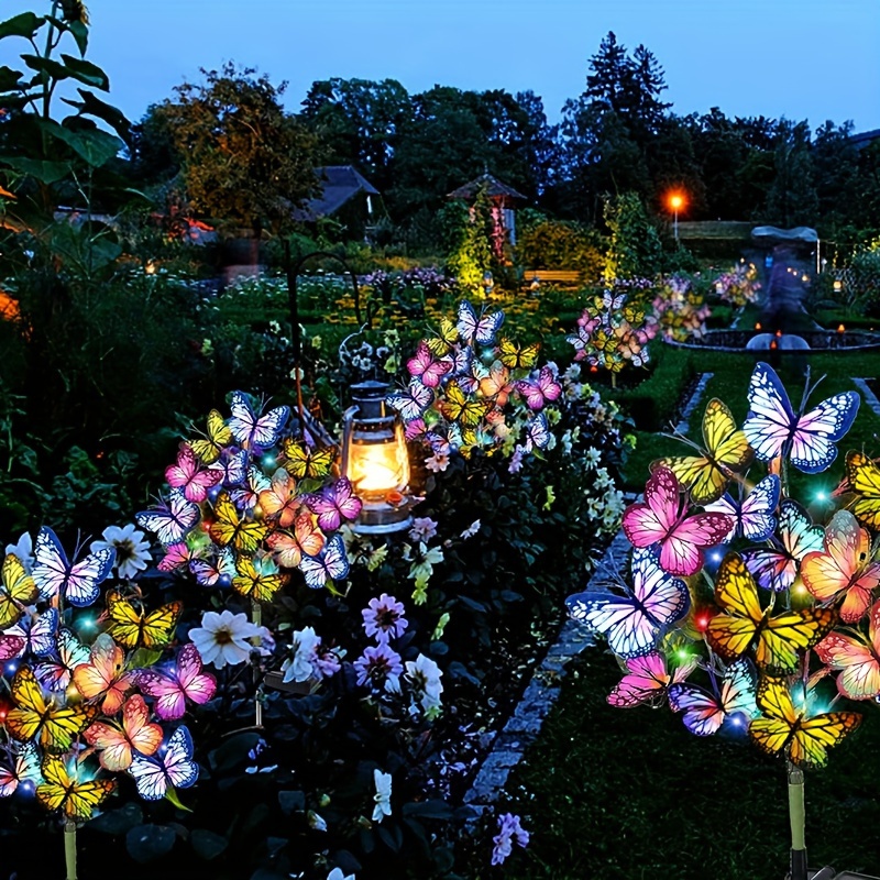أضواء حديقة الفراشة LED بالطاق - مراجعة Smart Garden Light Camera وسعره