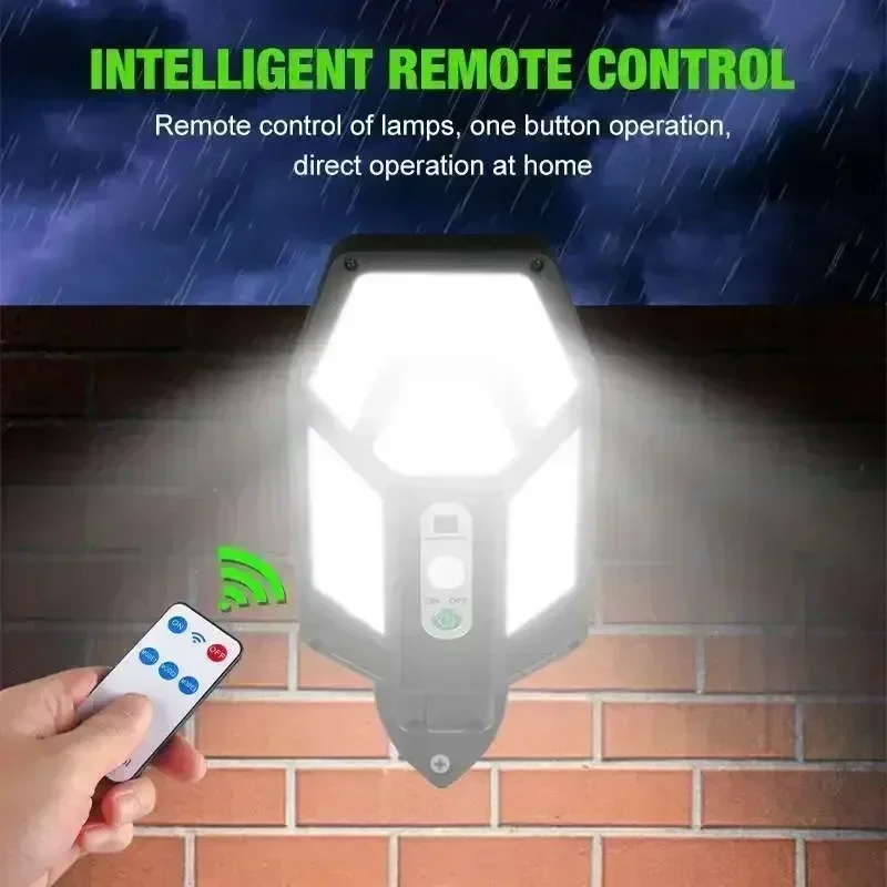 12000LM مصباح الجدار الشمسي ال - مراجعة Smart Garden Light Camera وسعره