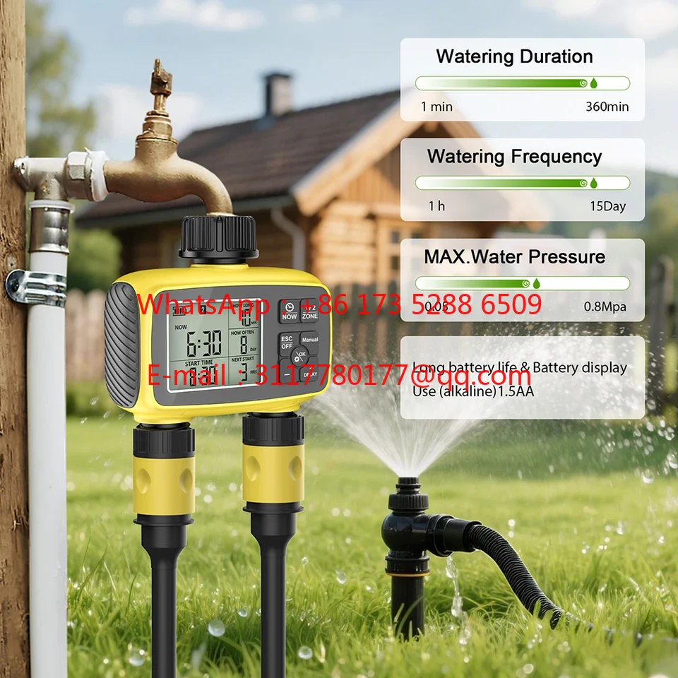WAP01 مؤقت ري الحدائق بشاشة عر - مراجعة Smart Garden وسعره