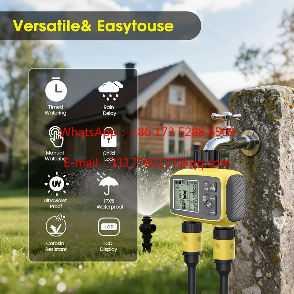 WAP01 مؤقت ري الحدائق بشاشة عر - مراجعة Smart Garden وسعره