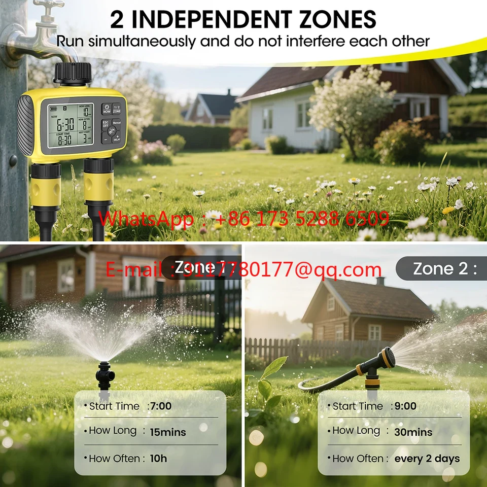 WAP01 مؤقت ري الحدائق بشاشة عر - مراجعة Smart Garden وسعره