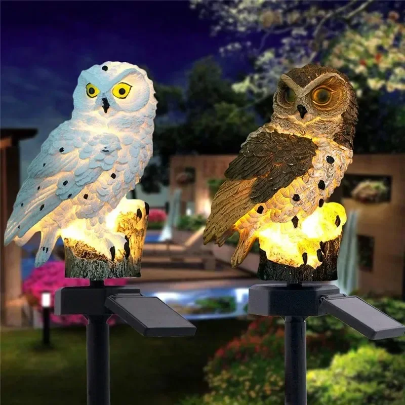 تمثال بومة يعمل بالطاقة الشمسي - مراجعة Smart Garden Light Camera وسعره